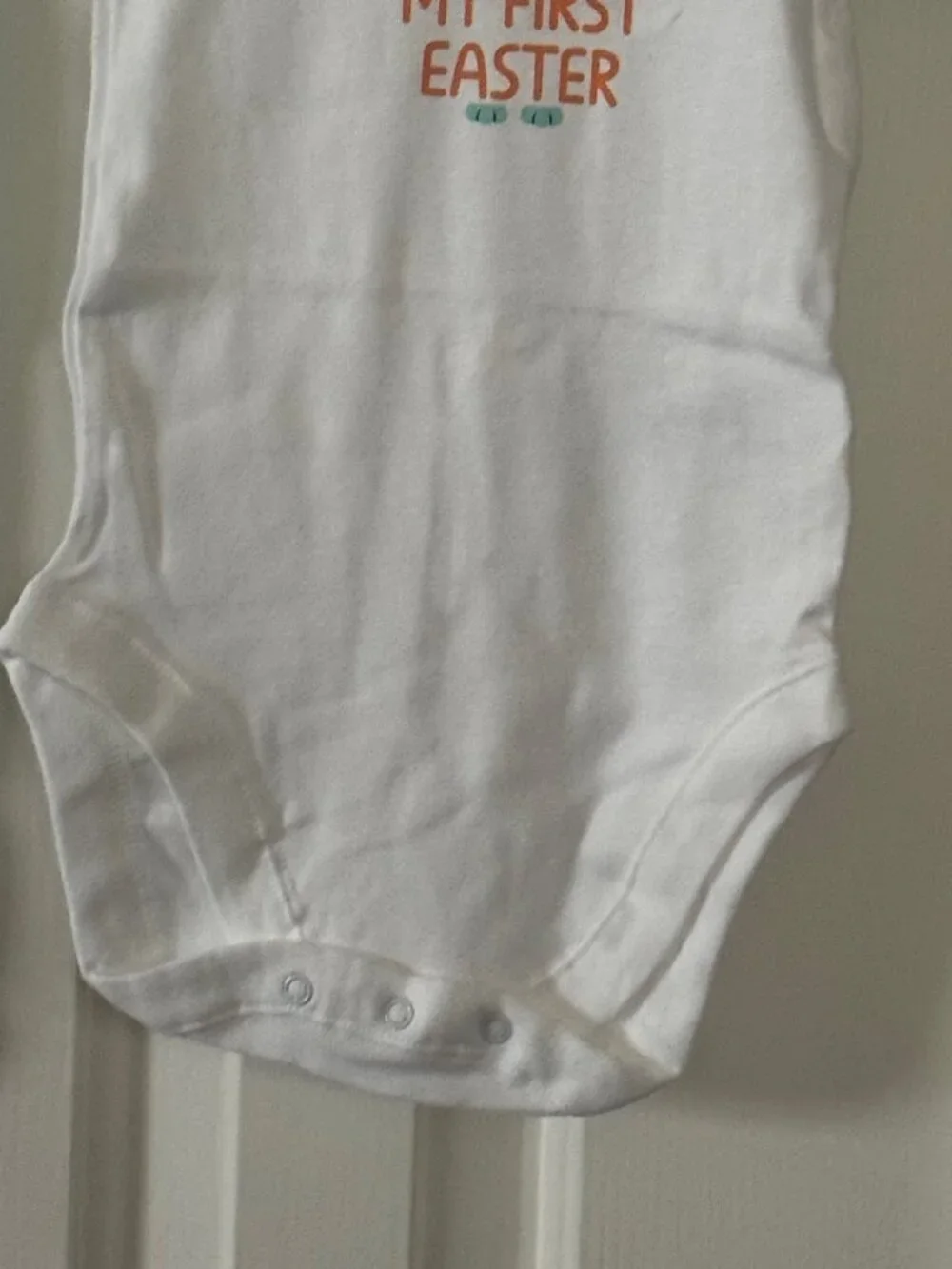 The Childrens Place My First Easter Bunny Bodysuit and Pants Outfit 6-9 mos P3
